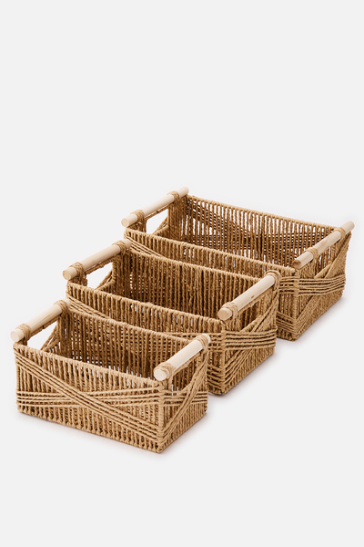 AKSWSUAR ÖRGÜ SEPET