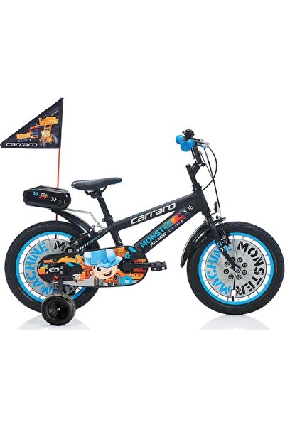Carraro Monster Erkek Çocuk Bisikleti 220h V 16 Jant Siyah-gri-mavi