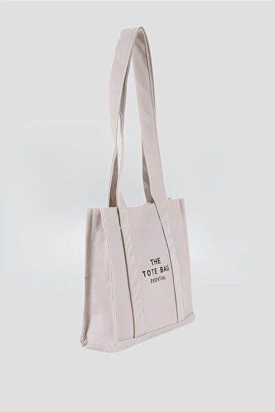 Catwins Women's Light Gray Canvas Fabric Snap Closure Single Compartment Strap Shoulder Bag