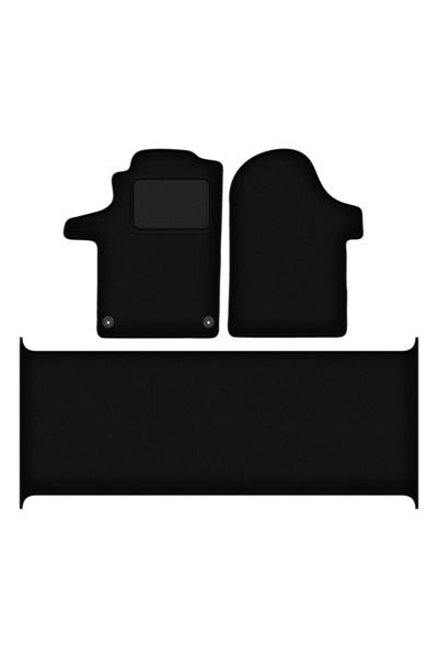 Wielganizator Covorașe auto din velur negru pentru: Mercedes Vito W447 furgon...