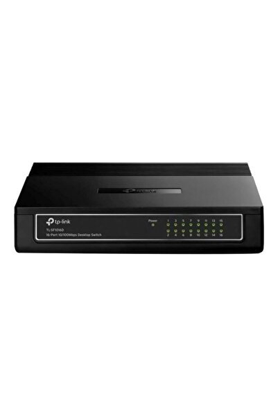 TP-LINK 16-Port 10/100Mbps Desktop Switch - Black