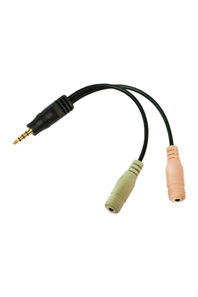 Other Logilink | Audio Adapter | Mini-phone 3.5mm 4-pole | Male | Female | Mini-phone stereo 3.5mm | Black