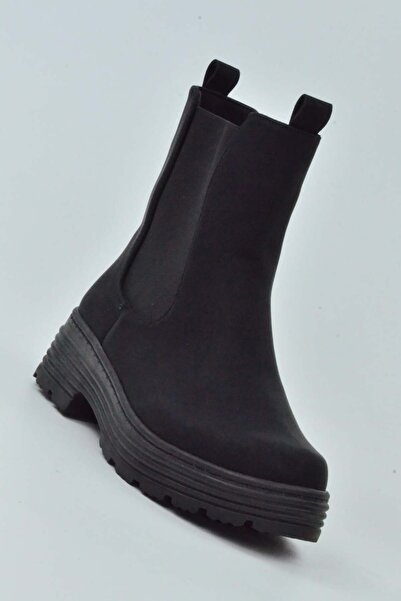 Uzunlu Γυναικείες μπότες Goldstep Greyzer Δερμάτινες ελαστικές κοντές σόλες