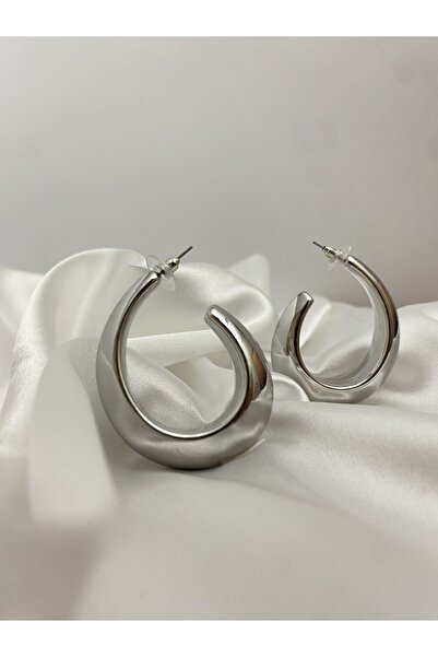 Altınay Yarım Ay Halka Küpe