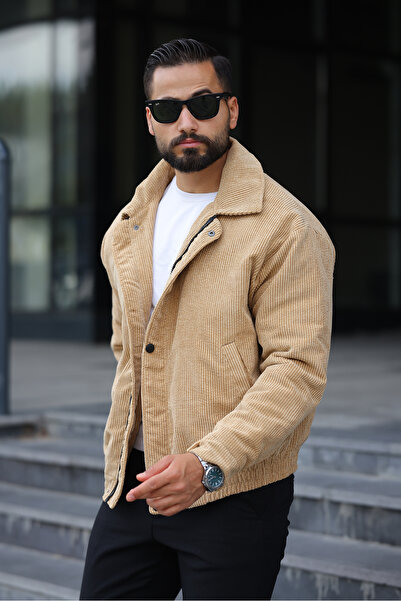 LUMAST Trend Oversize Vintage Bomber Jacket