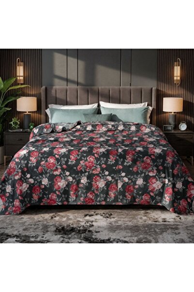 Roshen Lightweight blankets, 900 grams net, for two people, with a soft and elegant pattern