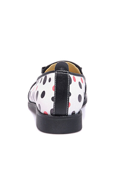 JustBow Γυναικεία παπούτσια με τυπωμένο πολύχρωμο σχέδιο