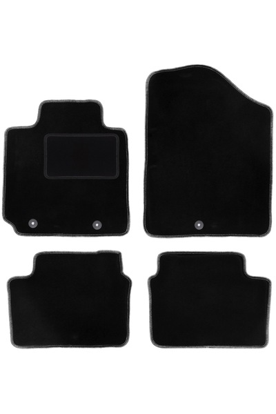 Other Covorașe negre din velur pentru: Hyundai Veloster coupe (2011-2018)