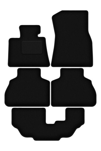 Other Covorașe negre din velur pentru: BMW X7 G07 cu 7 locuri (2018-)