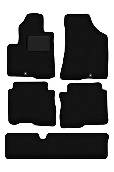 Autoalorria Covorașe auto din velur pentru: Hyundai SantaFe II cu 7 locuri (2...