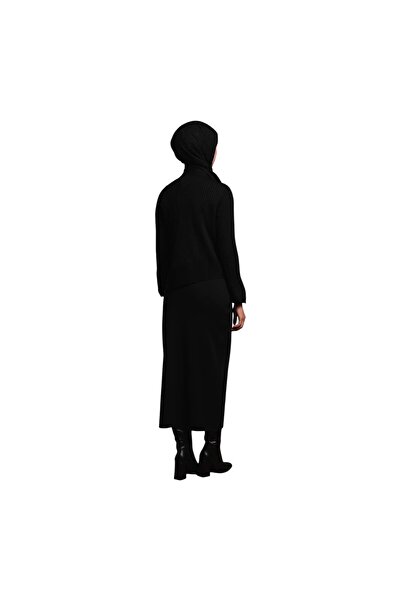 Armine Asymmetrical Cut Line Detailed Skirt Suit 25Ytd6119