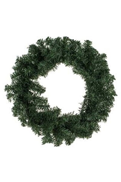 SHOPIENS Coronita Decorativa de Craciun Verde cu 120 de Ramuri - Ø60 cm