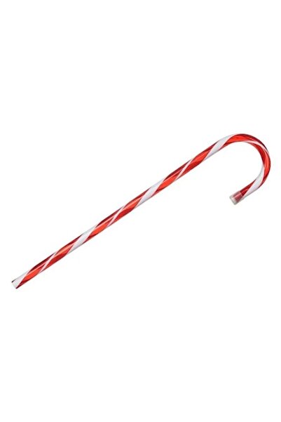 ANTBRO Ornament de Crăciun pentru brad - bomboane roșu/alb cu 14 becuri LED, ...