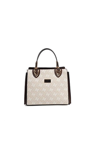 Silver Polo Taş - Kahve SP1133 Kadın El Çantası