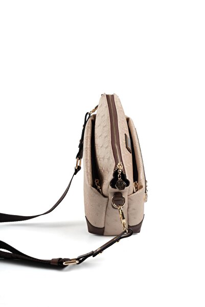 Silver Polo Silver & Polo Nut - Brown Sp1110 Women's Crossbody Bag