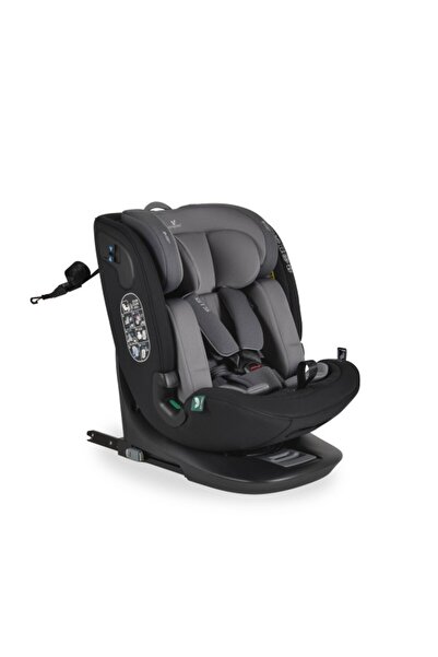 Cangaroo GTS 360° Rotating Car Seat Grey, 0–12 yrs (40–150 cm), ISOFIX & Top Tether