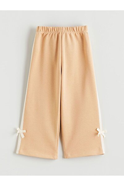 LC Waikiki Girl's Tracksuit Bottom with Elastic Waist