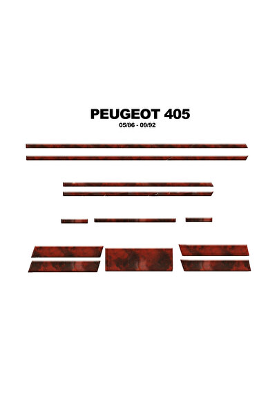 Marscockpitdesign غطاء كونسول وصندوق السيارة لبيجو 405 موديلات 1986-1992، 12 ...