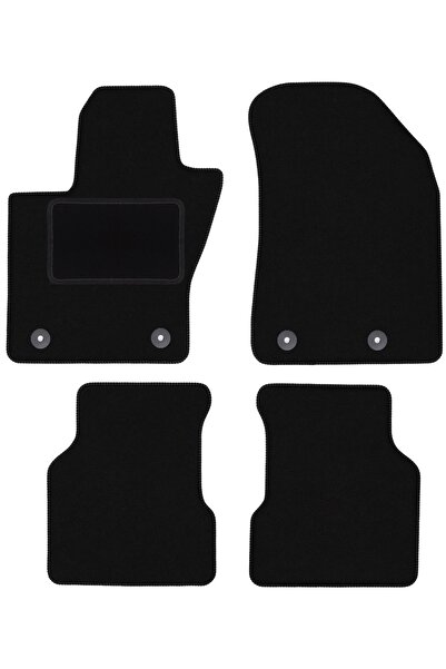 Autoalorria Covorașe auto din velur pentru: Jeep Compass II MP SUV (2017-) (culoare grafit)