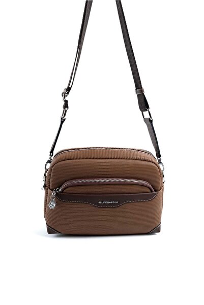 Silver Polo Silver & Polo Karamel - Brown Sp1201 Women's Crossbody Bag
