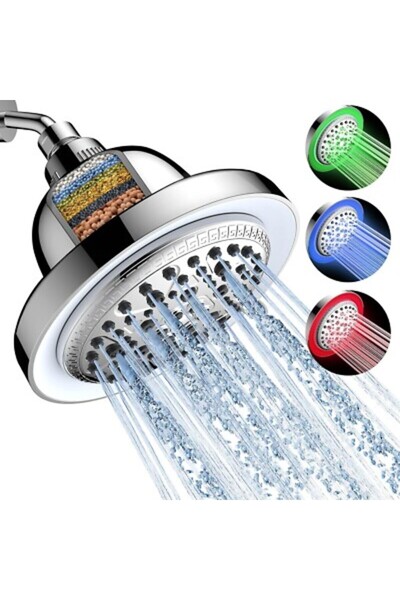 FEELSO Filtered Shower Head with LED Color Changing