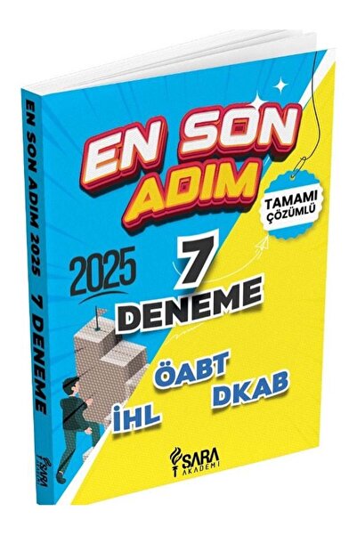 Şara Akademi 2025 ÖABT-İHL-DKAB EN SON ADIM 7 DENEME |