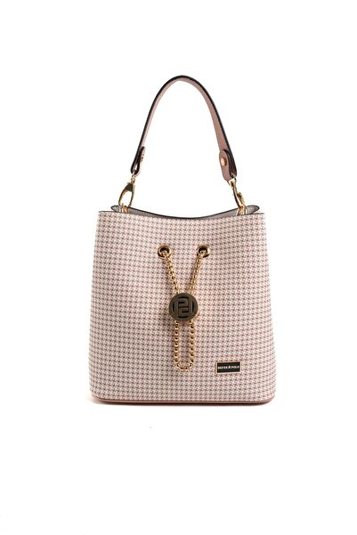 Silver Polo Ροζ SP967 Γυναικεία τσάντα χιαστί