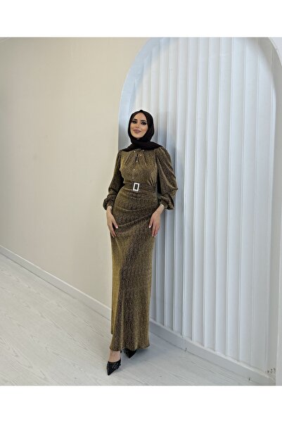 ZÜBİŞ BUTİK Monica simli tesettür abiye