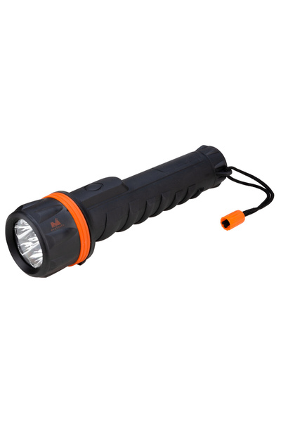 Evotools Flashlight with Rubber Protection and LEDs - No. of LEDs 3 3