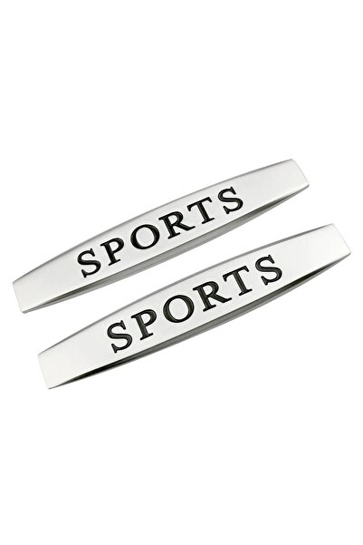 JollyMag Σετ 2 μεταλλικών εμβλημάτων αυτοκινήτων, αυτοκόλλητα, μοντέλο "SPORT...