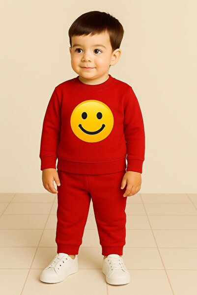 playwear Φούτερ με στάμπα με χαμογελαστά emoji που αναδεικνύει την ενέργεια τ...