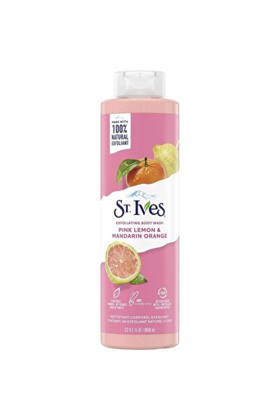 St. Ives شامبو الجسم سانت ايفيس بالليمون الوردي واليوسفي والبر