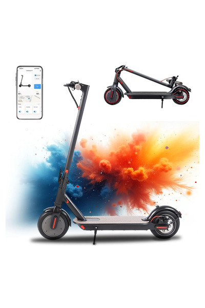 MagExpert Electric Scooter M187, 35km/h Max Speed, 30 km Range, LCD Display, Application, 8.5" Wheels