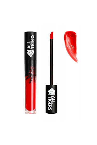 All Tigers & Веган, , Блестящ, гланц за устни, 816, Отключете тигъра, 8 мл