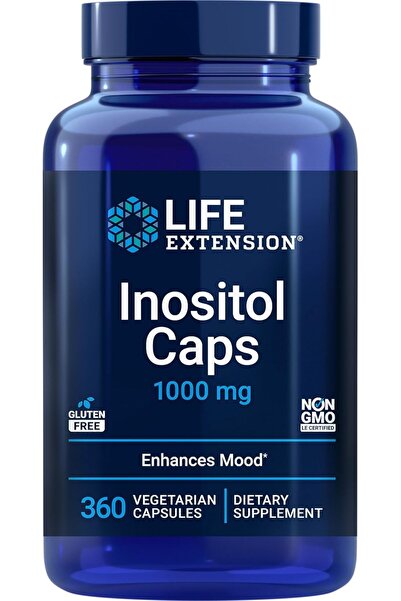 Life Extension Inositol Caps – 1000 mg – 360 Capsules