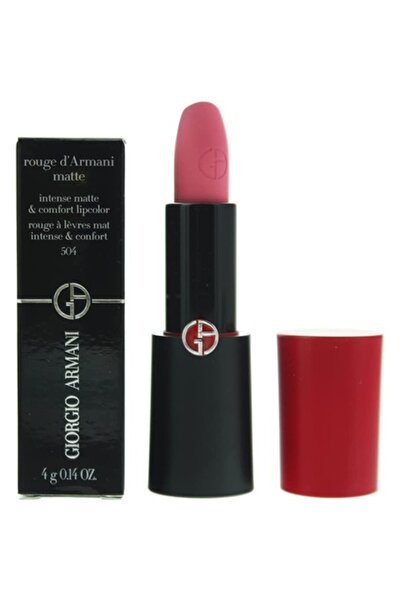 Giorgio Armani , Rouge d'Armani, Matte, Cream Lipstick, 504, Russian Rose, 4 g
