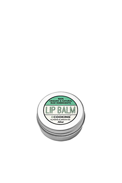 Ecooking Ecooking, Ulei de argan, Hidratant, Balsam de buze, Mentă, 15 ml