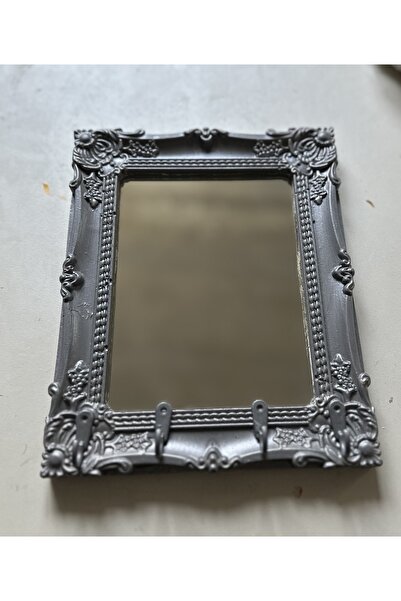 busraconcept Breloc cu oglindă argintie 25cm