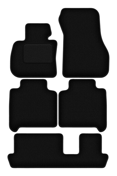 Other Covorașe negre din velur pentru: BMW 2 F46 cu 7 locuri (2015-2022)