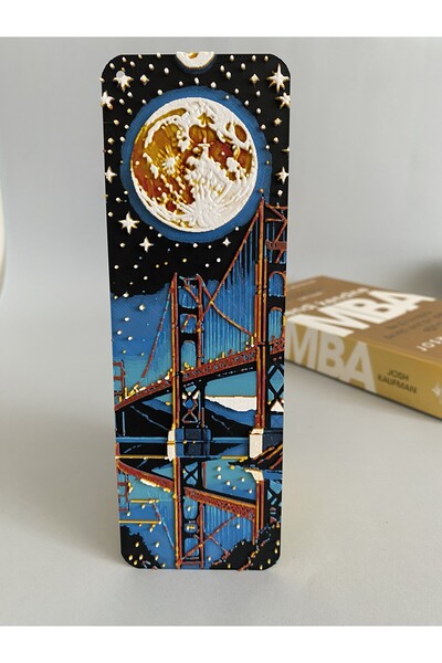 Good To Glow California Golden Gate Köprüsü Kabartmalı Kitap Ayracı - Kültür ...
