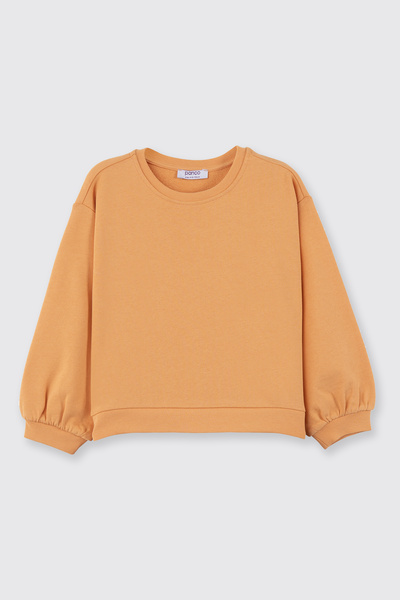 Panço Kız Bebek Somon Sweatshirt