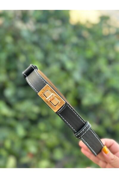 NOİR LUXE حزام أدورا قابل للتعديل بمشبك قفل