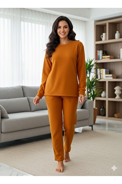 FAMES PİJAMA Women's Winter Pajama Set