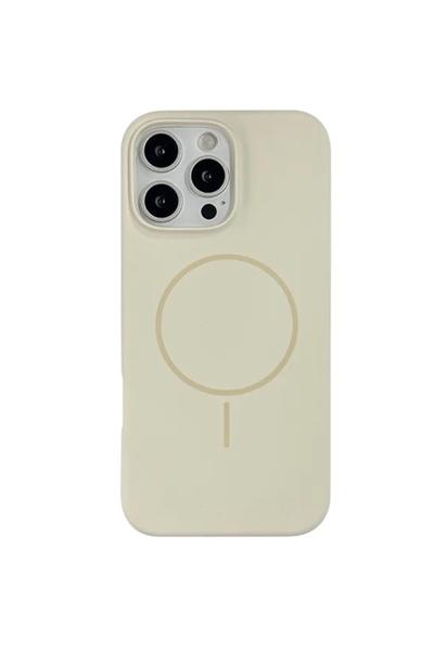 KILIF HOUSE Iphone 15 Pro Uyumlu Lens Hediyeli İçi Süet Mag Guard Magsafe Des...