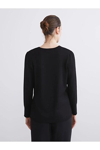 LC Waikiki Γυναικείο πλεκτό πουλόβερ με λαιμόκοψη (W5)