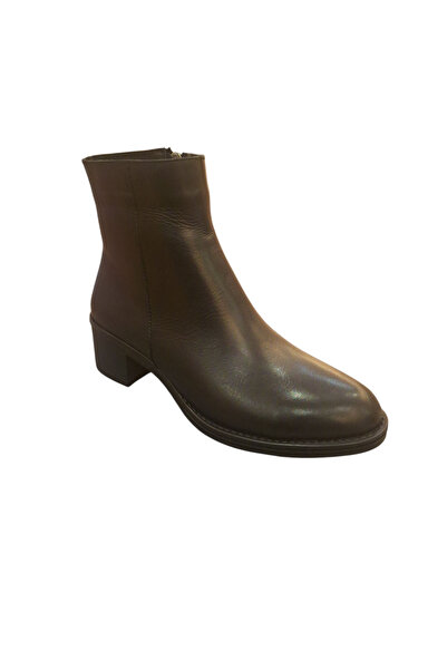 SOLMAZ حذاء نسائي من الجلد الطبيعي باللون الأسود من Solly ES140