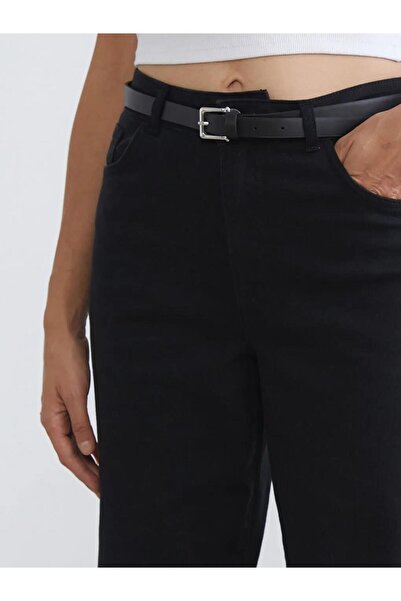 LC Waikiki Beli Kemerli Wideleg Women's Jean Trousers (W5)