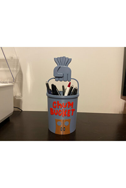 HasFar Tech حامل أقلام بتصميم دلو الشوم - منظم سطح المكتب