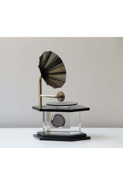 YASAR CONCEPT Echora Kristal Cam Dekoratif Radyo Obje 24x35 Cm