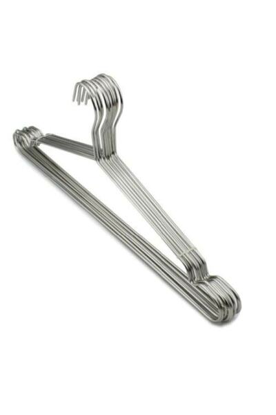 Vip Home Concept Market Ürünleri Metal Clothes Hanger 6 Pieces Clothes Hanger Pants Hanger Wire Hanger